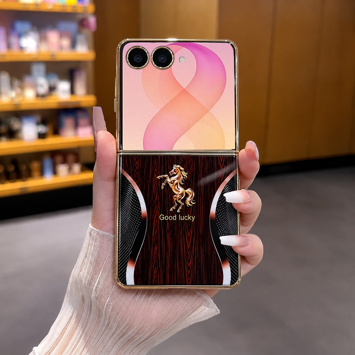 Galaxy Series - Golden Steed Luxury Phone Case
