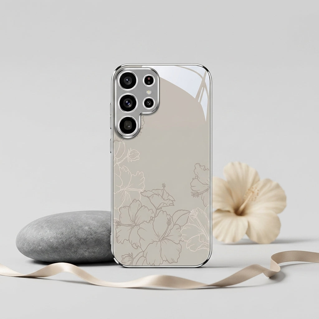 Galaxy - Floral Ivory Luxe Phone Case