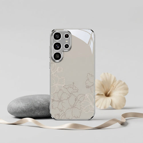 Galaxy - Floral Ivory Luxe Phone Case