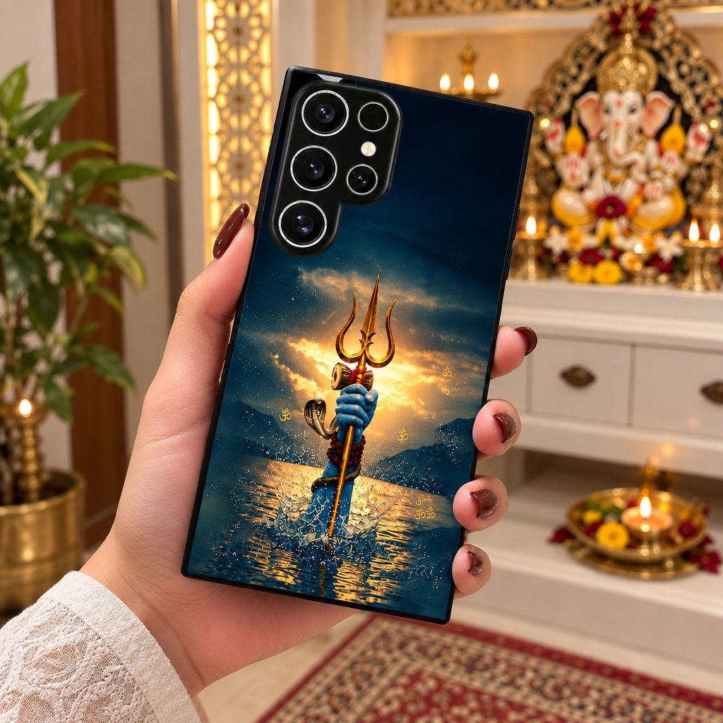 Galaxy Series - Mahadev Trishul Spiritual Art Case